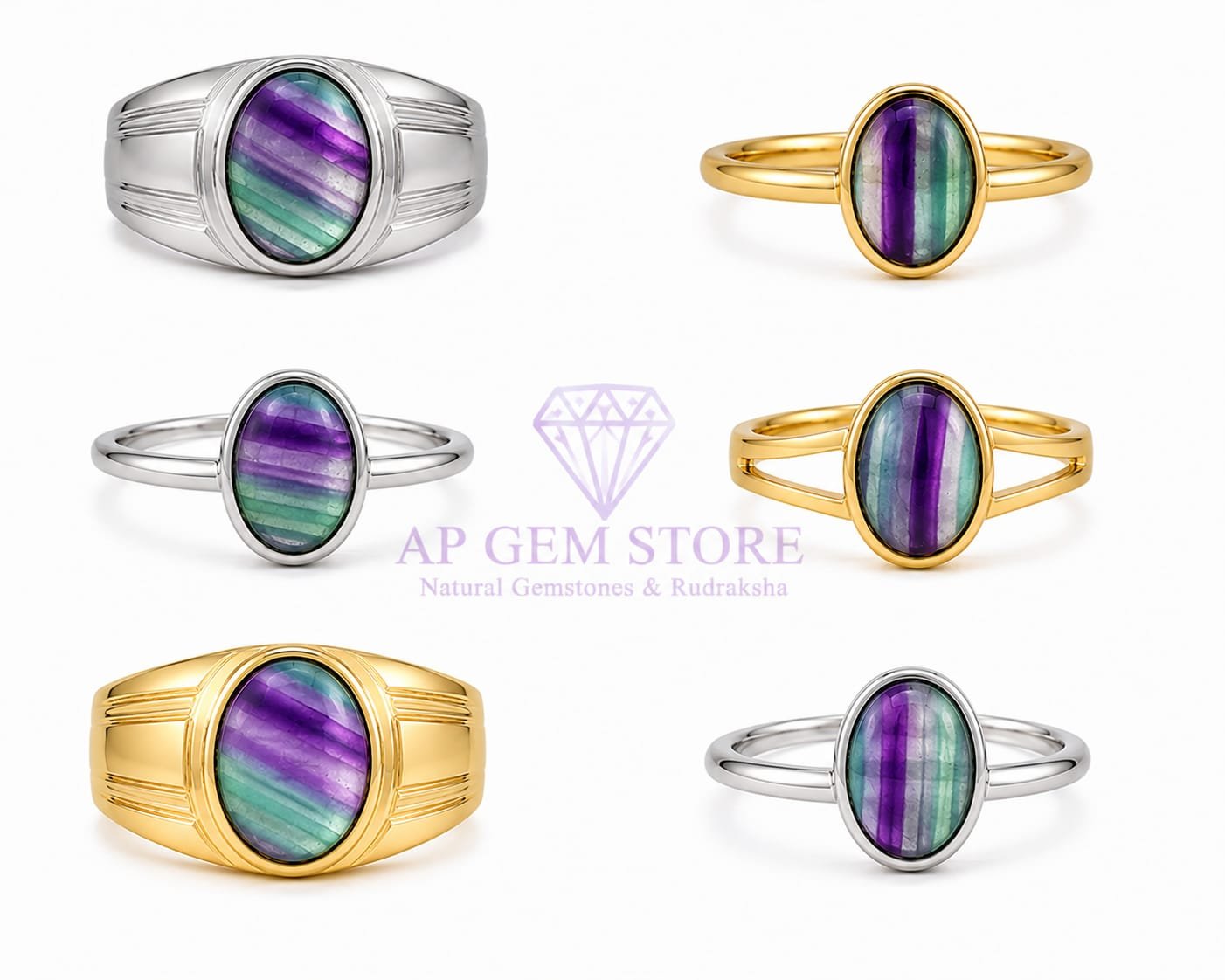 Fluorite Rings
